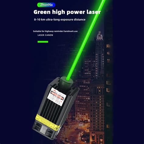 Lasery 520nm 1W Zielony Modu Laserowy DC12V Z Mo Liwo Ci Ustawiania