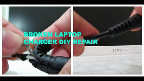 Diy How To Fix Your Broken Laptop Charger Youtube