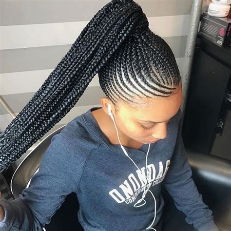 Pair the hairstyle up with a beautiful highness to only make your are you really bores of your long hair? Cornrow African Straight Up Hairstyles