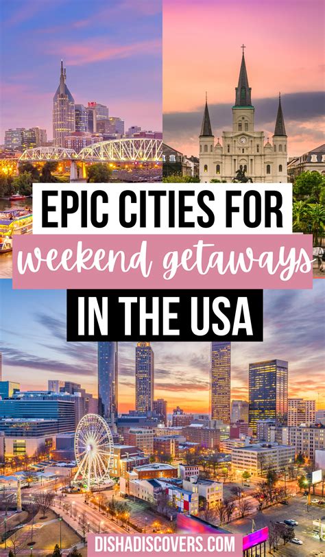 Usa weekend trips 25 amazing destinations for a short getaway – Artofit