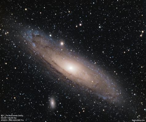 An Image Of Our Largest Galactic Neighbor The Andromeda Galaxy Rspace