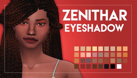 Sims 4 Maxis Match Finds — Weepingsimmer 🌺 Zenithar Eyeshadow 🌺 Eyeshadow