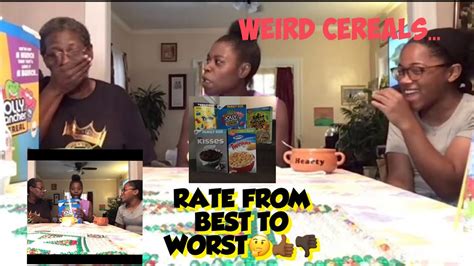 Trying Weird Cereals Limited Edition 🤔 Artsyreb3l Imani Youtube