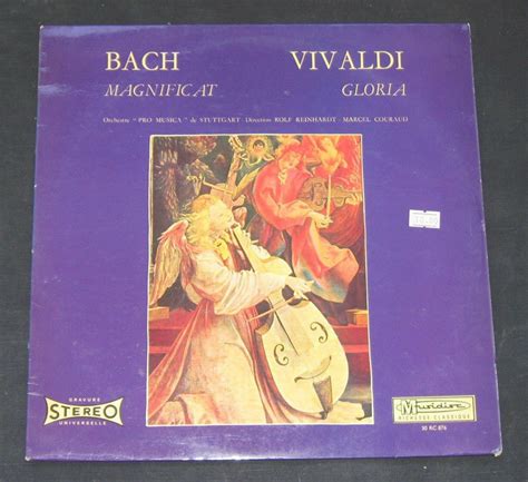 Bach Vivaldi Magnificat Gloria Couraud Reinhardt Musidisc 30 Rc