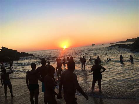 As Se Vivi El Festival Nudista En La Playa Oaxaque A De Zipolite Infobae