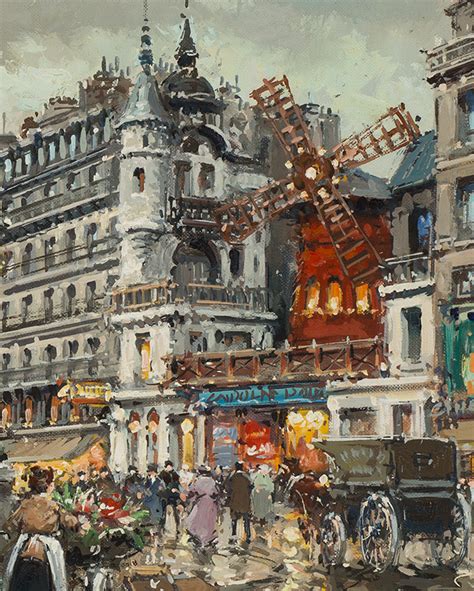 Antoine Blanchard A Vision Of Paris Part Ii