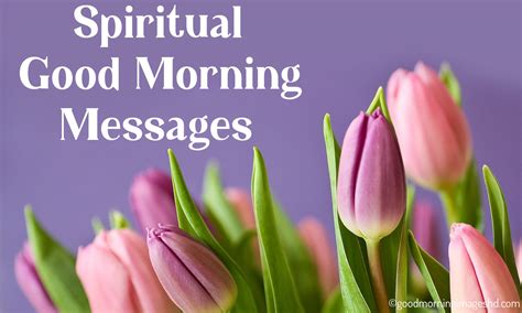 Spiritual Good Morning Messages Good Morning Images Hd