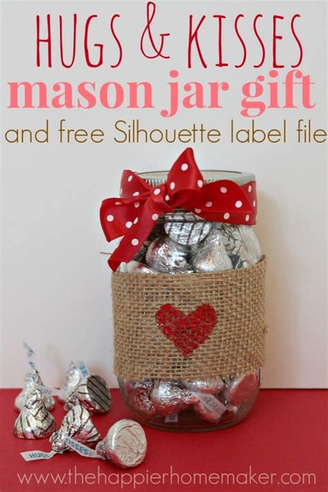 Valentine Mason Jar T And Over 40 Valentines Day Ideas
