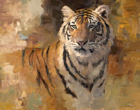 Bengal Tiger Painting By John Swatsley Fine Art America
