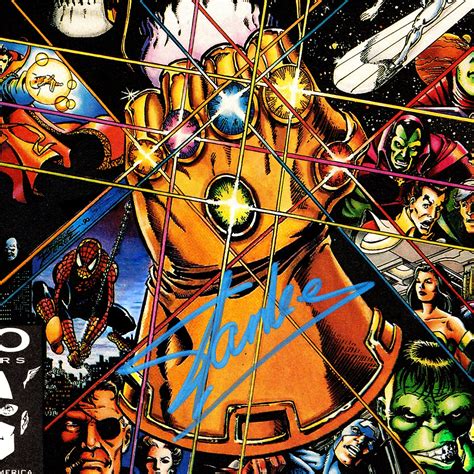 Hello friends today i am going to show you marvel avengers end game thanos gauntlet or thanos hand infinity gauntlet Thanos Infinity Gauntlet #1 Stan Lee Limited Signature Edition Comic B - RARE-T