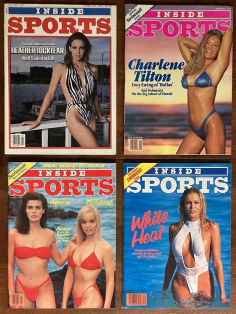 Inside Sports Not Sports Illustrated Swimsuit Edition 4 Issue Lot 80s90s 1600 Picclick
