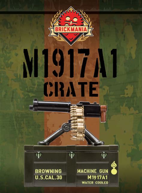Brickarms® M1917a1 Crate Brickmania Toys