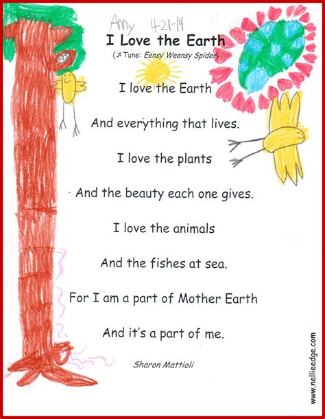 What A Lovely Earth Day Connection First Children Sing And Sign This