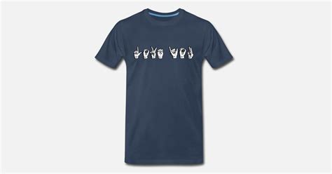 Sign Language Fuck You Mens Premium T Shirt Spreadshirt