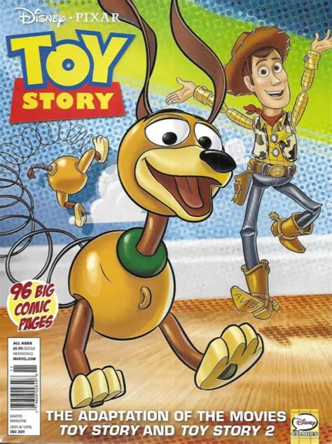 Disney Toy Story Magazine Pixar Movie Adaptation Woody Buzz Lightyear