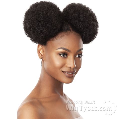 Outre Synthetic Quick Pony Afro Puff Duo Large