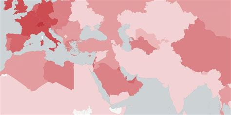 the map of the world s richest countries indy100 indy100