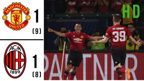 The last time these two met in europe was back in. AC Milan Vs Manchester United Highlights 2018 [COMPLETE ...