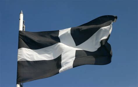 Flag Of Cornwall England Cornish Flag Cornwall Kernow