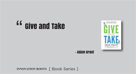 Give And Take Book Series Innovation Roots