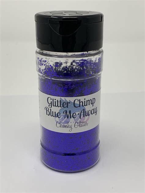 Blue Me Away Chunky Glitter Glitter Chimp