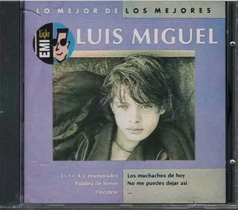 Cd Luis Miguel Lo Mejor De Los Mejores MercadoLibre