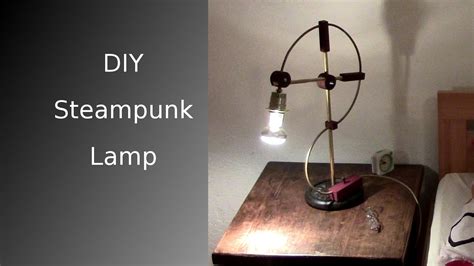 ᐉ Diy Steampunk Lamp Youtube