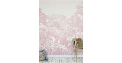 Rebel Walls Mural Wallpaper Dusty Pink Bellewood Pink R13057