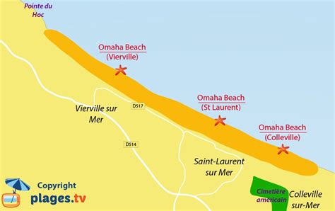 Plage Du Débarquement Omaha Beach Normandie