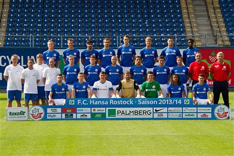 This page contains an complete overview of all already played and fixtured season games and the season tally of the club hansa rostock in the season overall statistics of current season. FC Hansa Rostock - Mannschaftsfoto Saison 2013/2014 ...
