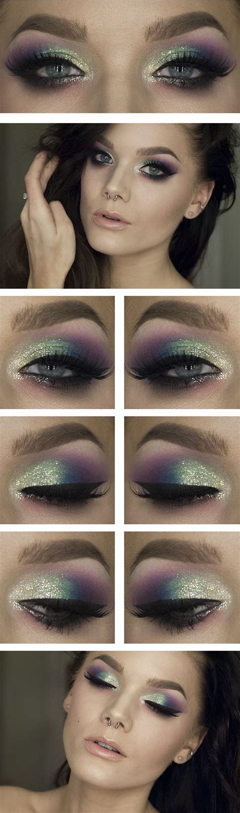 Purple And Green Eye Makeup Tutorial Mugeek Vidalondon