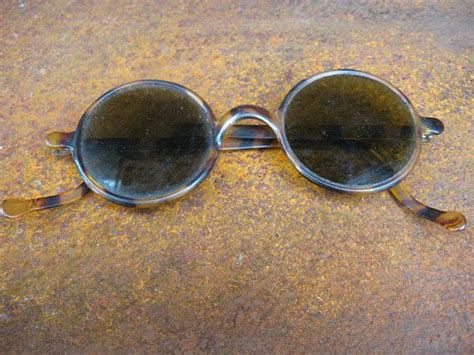 bakelite art deco sunglasses 1920s 30s antique round bakelite tortoise shell windsor vintage