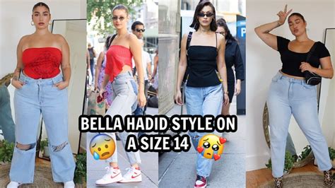 Dressing Like Bella Hadid As A Size 14 90s Inspo Fashion Nova Curve