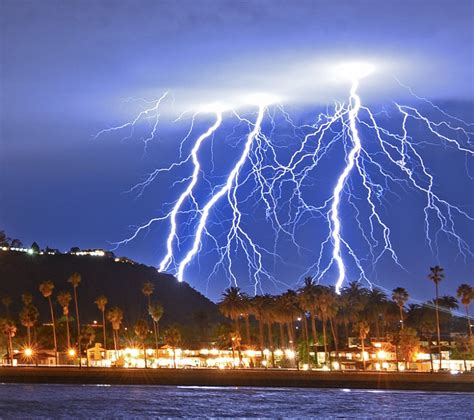 Thunderstorms Arrive Spectacularly
