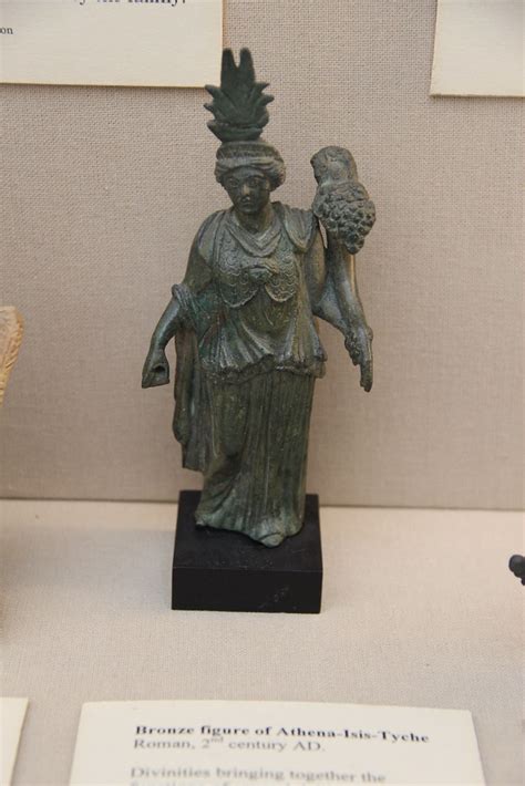 Roman Bronze Figure Of Athena Isis Tyche 2nd Century Ad Flickr