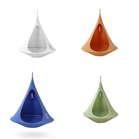 Just like the weaver bird, you too can hide away in your nest, without losing touch of your surroundings. Double Cacoon Hanging Chair - ApolloBox