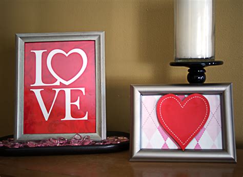 Make Framed Valentine's Day Art from Gift Bags » Dollar ...
