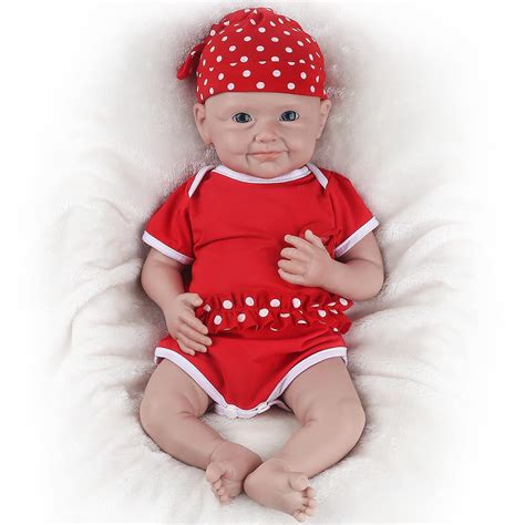 Buy Girl Inch Lb IVITA Full Body Silicone Reborn Baby Doll Realistic Newborn Baby