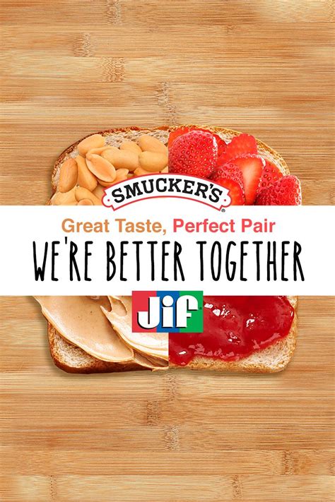 Kraft was so amazed by bts and their fanbase army that they couldn't help but send this amazing twee. Jif® Peanut Butter and Smucker's® Fruit Spreads makes the ...
