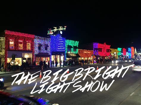 The Big Bright Light Show In Downtown Rochester Michigan During