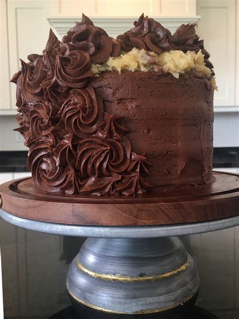 Remove from stovetop and stir in coconut. German Chocolate Cake