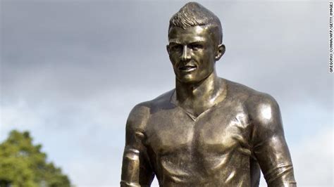 Cristiano & irina attended the uefa champions league draw in monaco. Cristiano Ronaldo immortalized in bronze statue - CNN.com