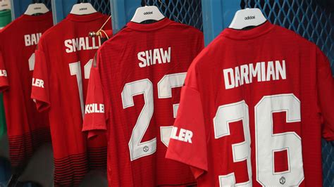 Man Utd Announce Squad Numbers For 201819 Manchester United
