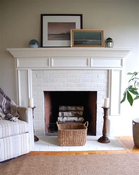 Fireplace Painted With Annie Sloan Chalk Paint Diy Home Improvement