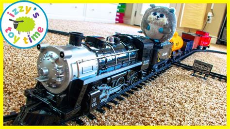 Biggest Steam Train Toy Ever Fun Toy Trains With Mr Fuzzy