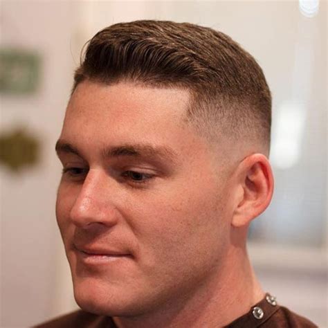 Most often, it's a military man with a clean skin fade and a bit longer hair on top. 15 Edgy High And Tight Haircuts For Men - Styleoholic