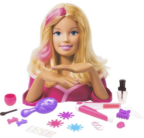 Just Play Barbie Deluxe Styling Head Doll Playset Amazon It Giochi E Giocattoli