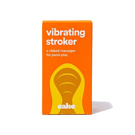 hello cake vibrating stroker rechargeable intimate massaging masturbator for men