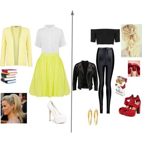 Grease outfits grease costumes sandy grease costume grease party grease movie grease musical frenchy grease boys wearing skirts petticoated boys. grease: good Sandy/ Bad Sandy | Grease outfits, Grease ...