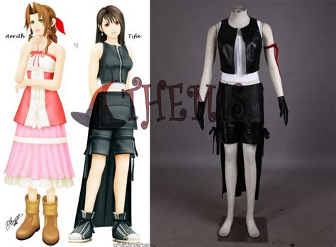 New Leather Dress For Final Fantasy Vii Ff7 Tifa1 Cosplay Outfit Tifa